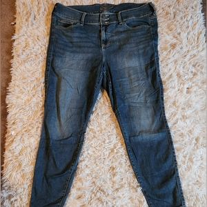 Torrid High-Rise, Dark Wash Jeggings, Size 20R